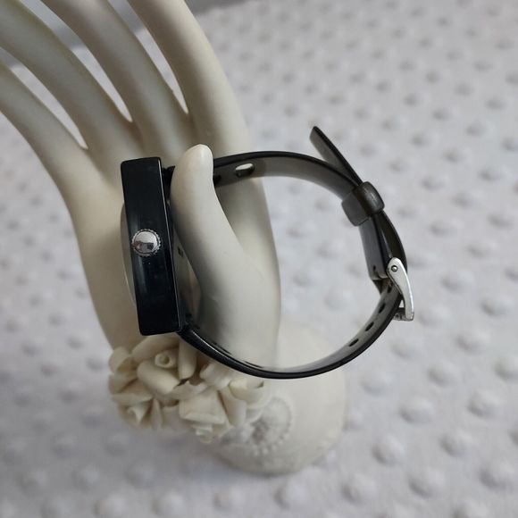 90s Hamlin Black Watch Astromatic Square Swiss Unbreakable Mainspring Chancellor - Picture 10 of 13